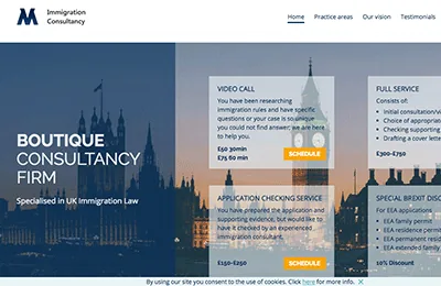 The UK Visa screenshot